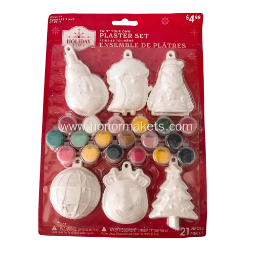 Christmas Plaster Painting Set